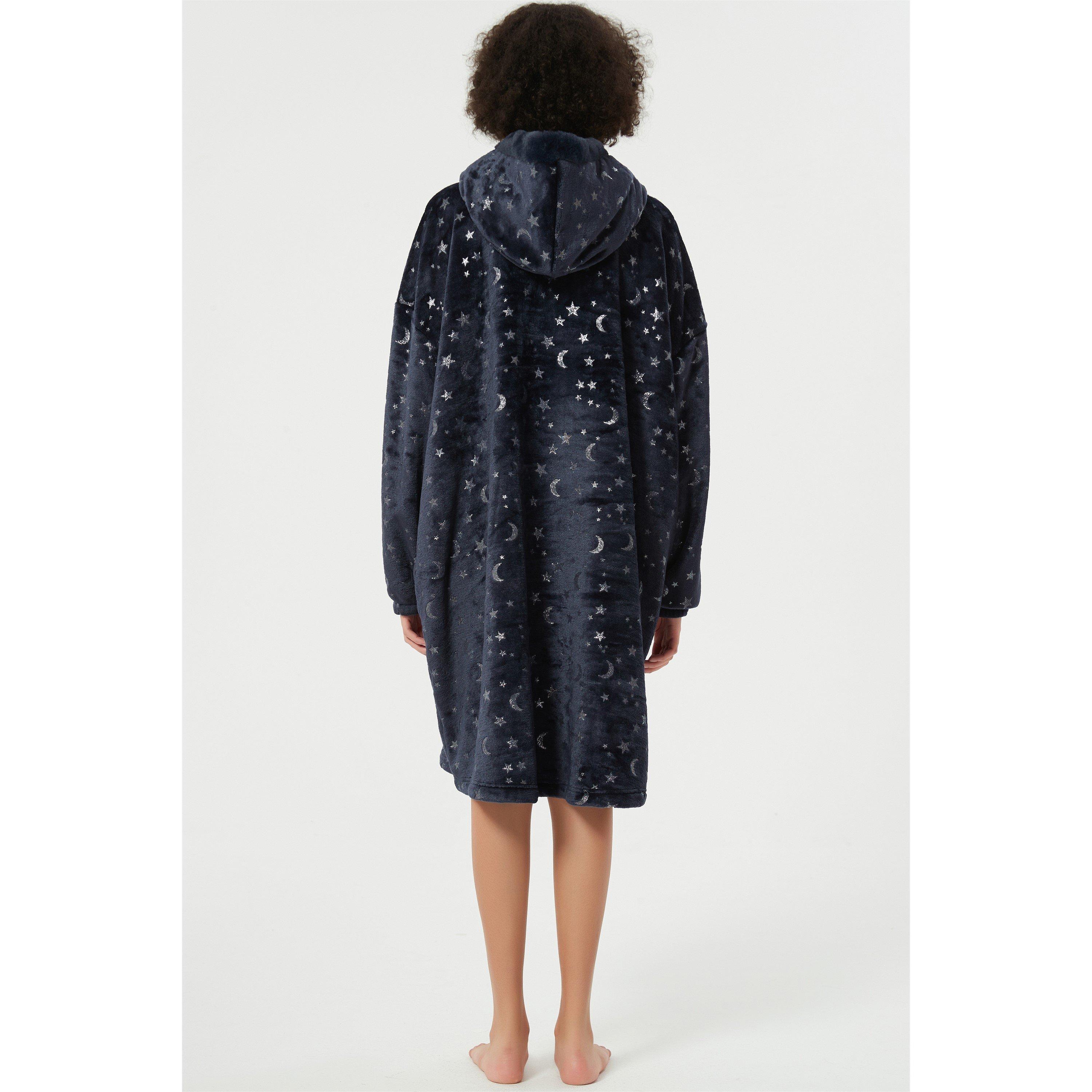 Linea Ladies Foil Star Snuggle Hoodie