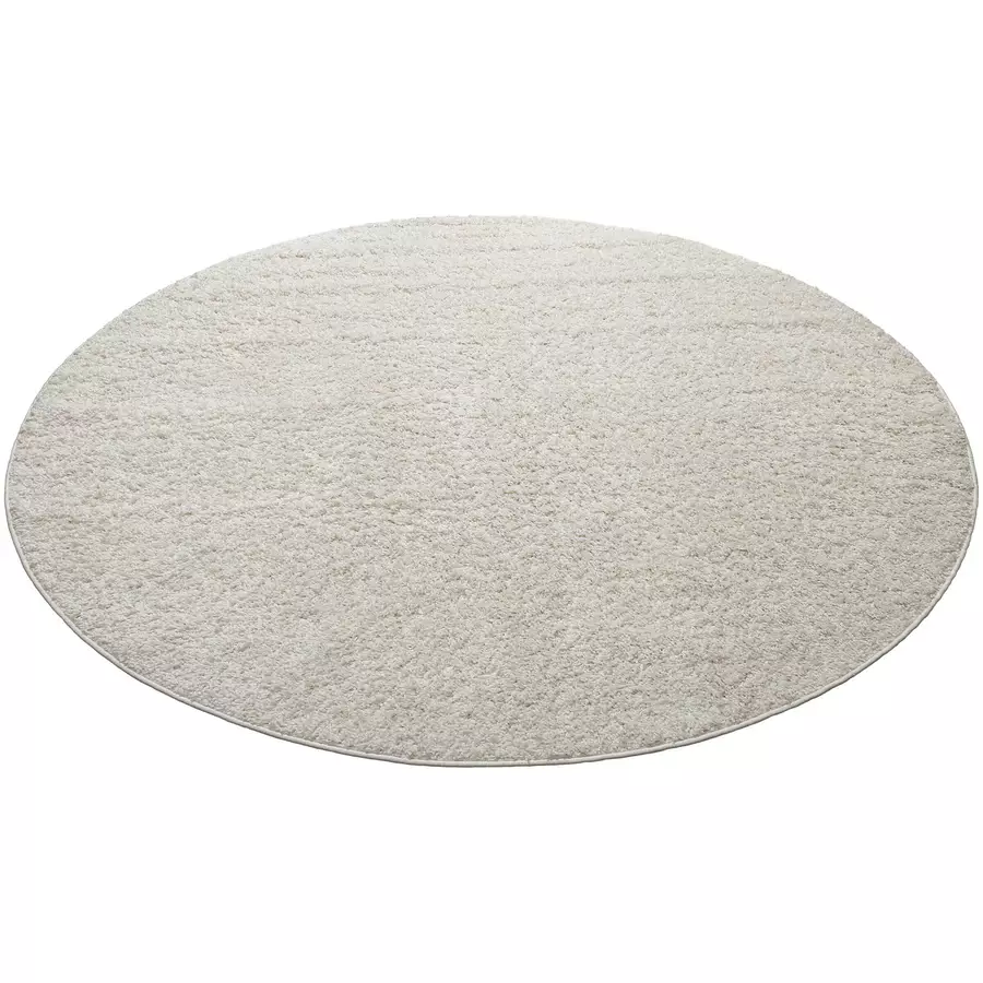 Wecon home basics Hochflorteppich Greta creme weiß