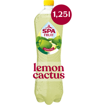 Spa FRUIT Bruisende Fruitige Frisdrank Lemon Cactus 1,25 L