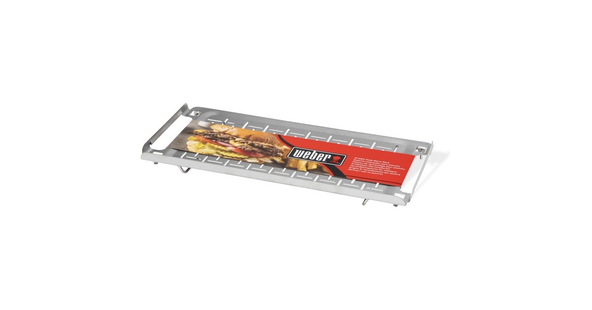 WeberWarmhoudrek voor de Plancha grillrooster  (Roestvrij staal)