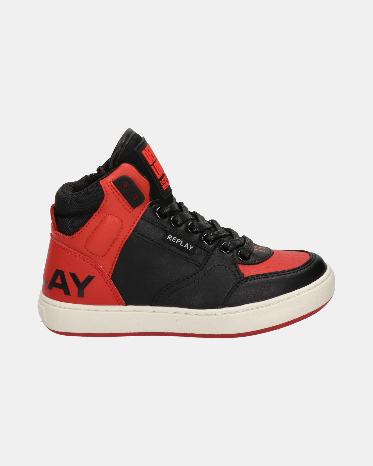 Replay Cobra 1 Hoge sneakers  - zwart