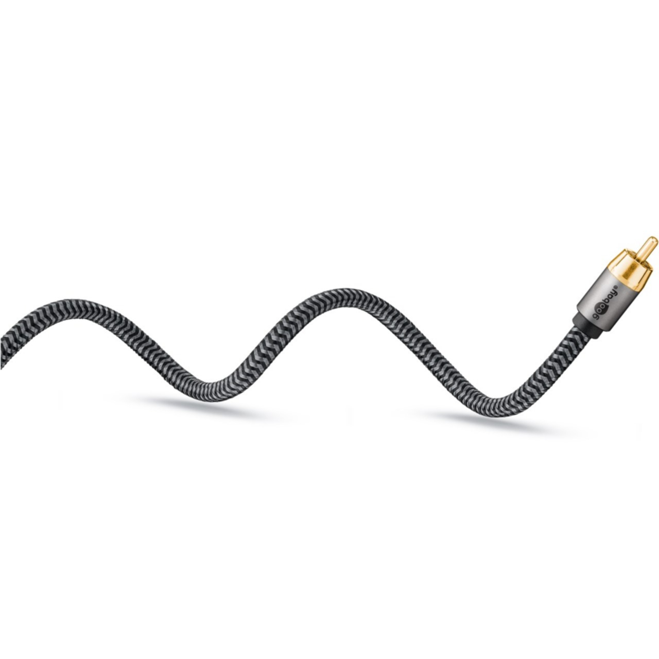 (3m) Mono Stereo-Cinch Audiokabel (65297) - Sharkskin Grey