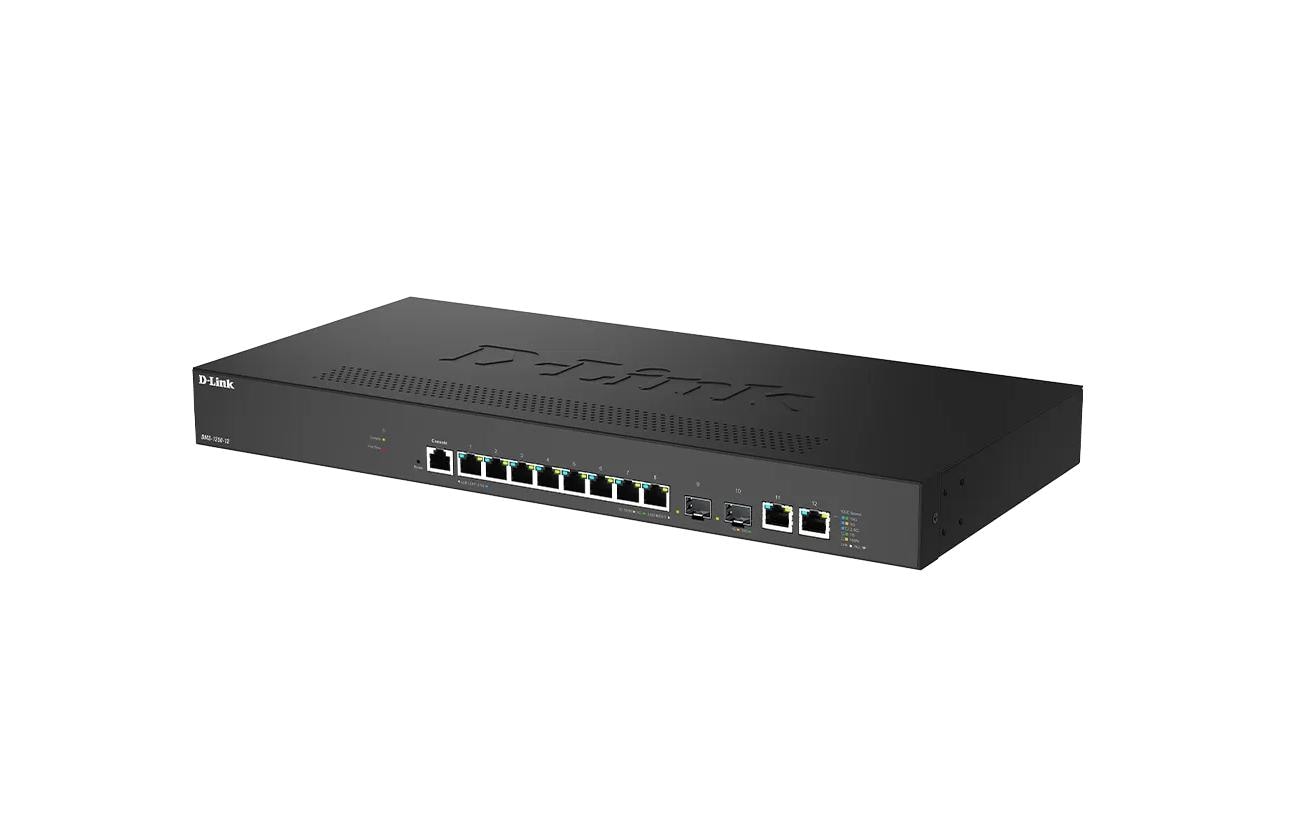 Switch DMS-1250-12 12 Port<br>12-Port 2.5G Smart Managed Switch
