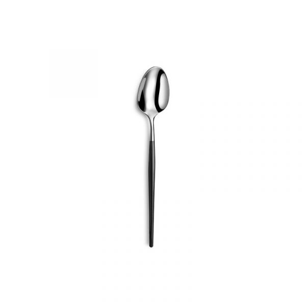 Amefa Conjunto de Colheres Soprano Preto Metal Aço Inoxidável Café 12 Unidades