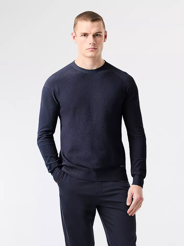 ALPHATAURI Pullover dunkelblau