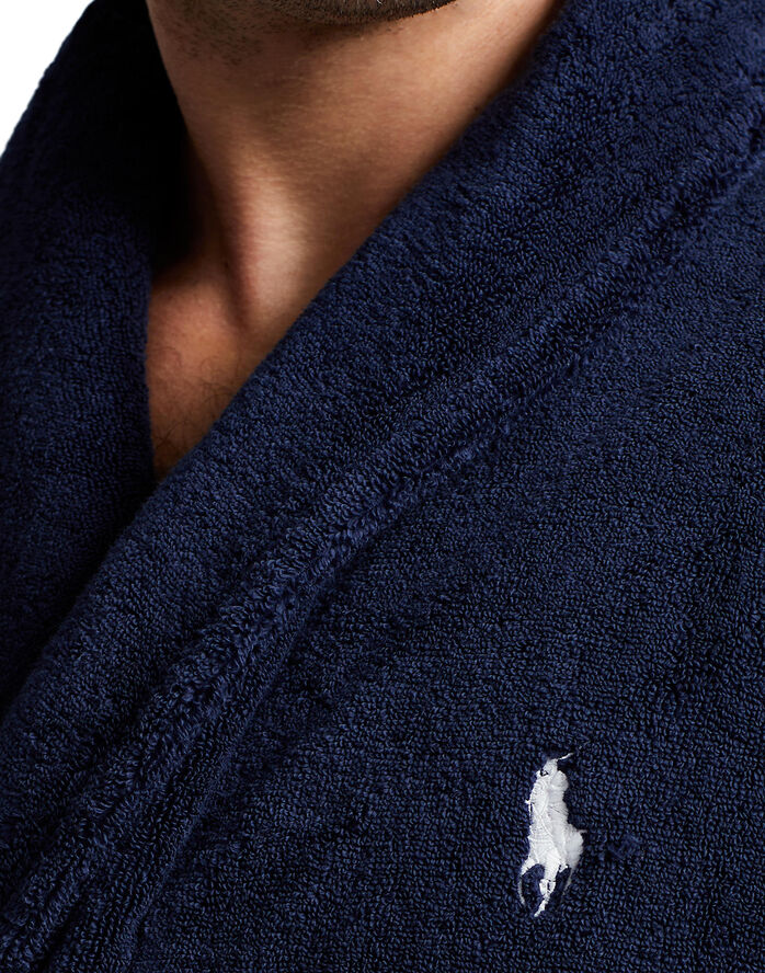 Polo Ralph Lauren Cotton Terry Robe Blå