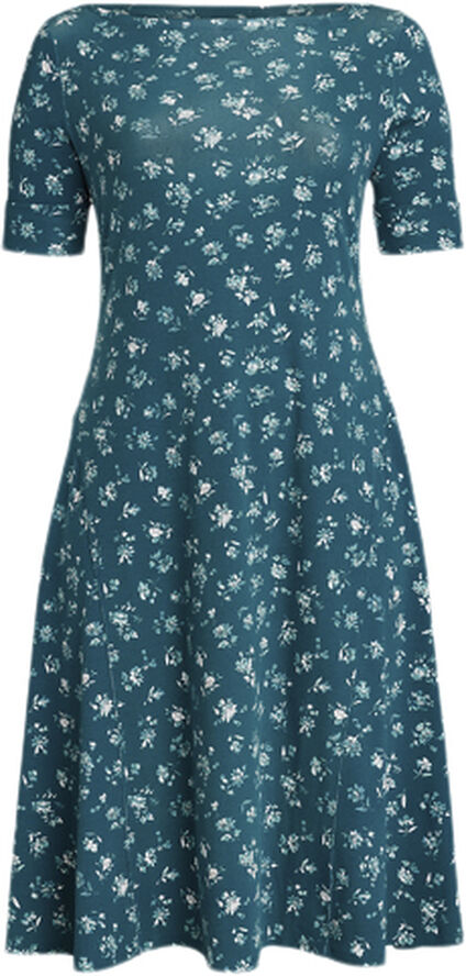 Lauren Ralph Lauren REFINED STRETCH 1X1-DRESS Indigo multi