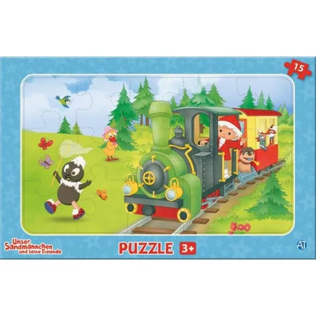 Trötsch Rahmenpuzzle Unser Sandmännchen und Freunde