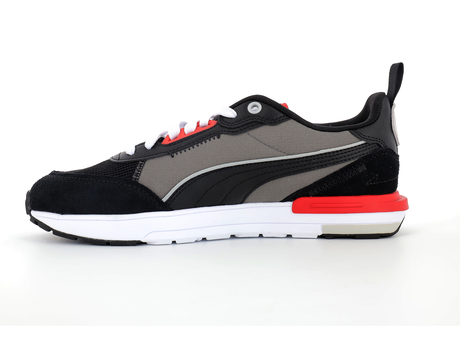 Puma-383462 Matières combinées Noir Gris