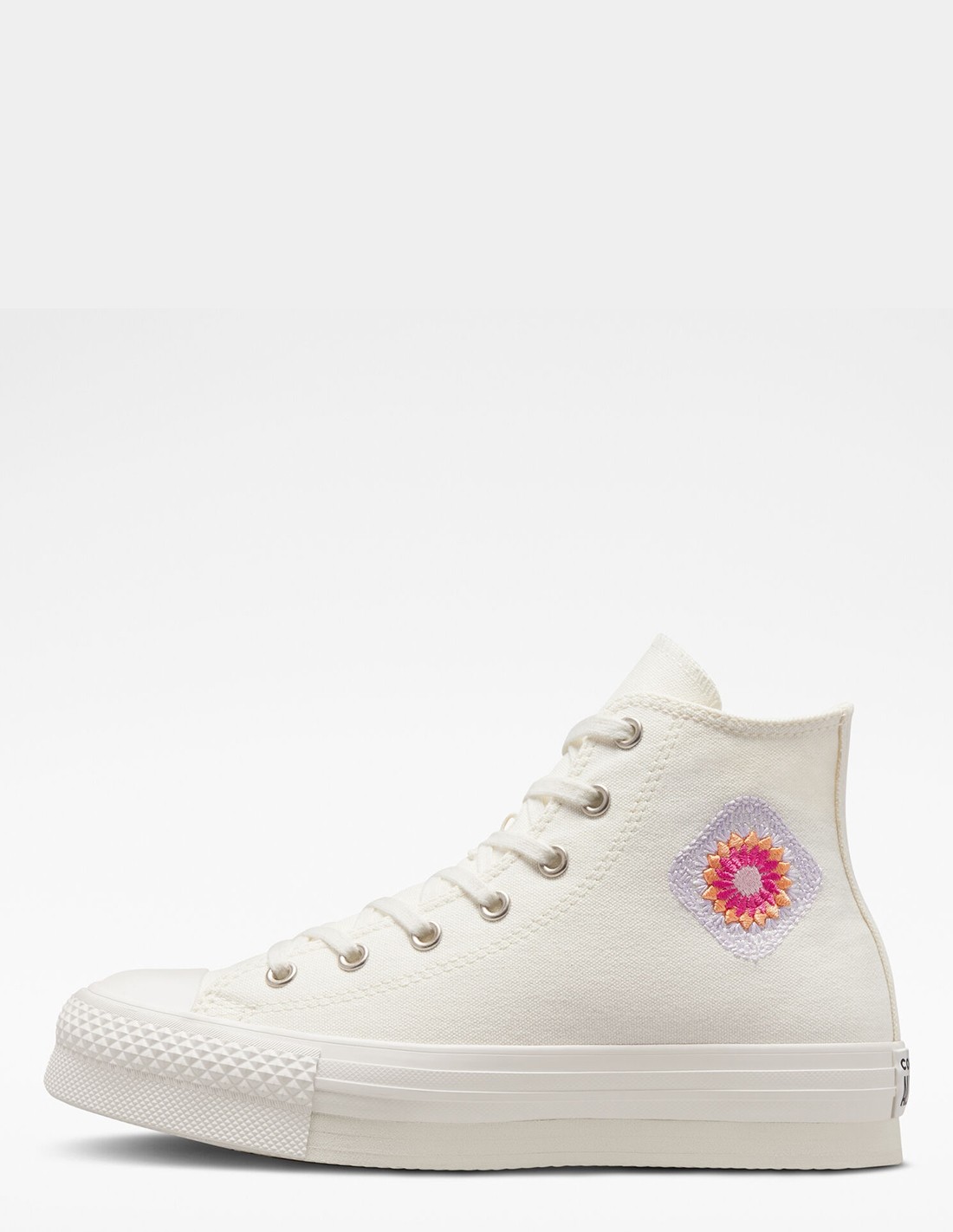 converse Sneakers compensées Femme ctas eva lift hi Blanc