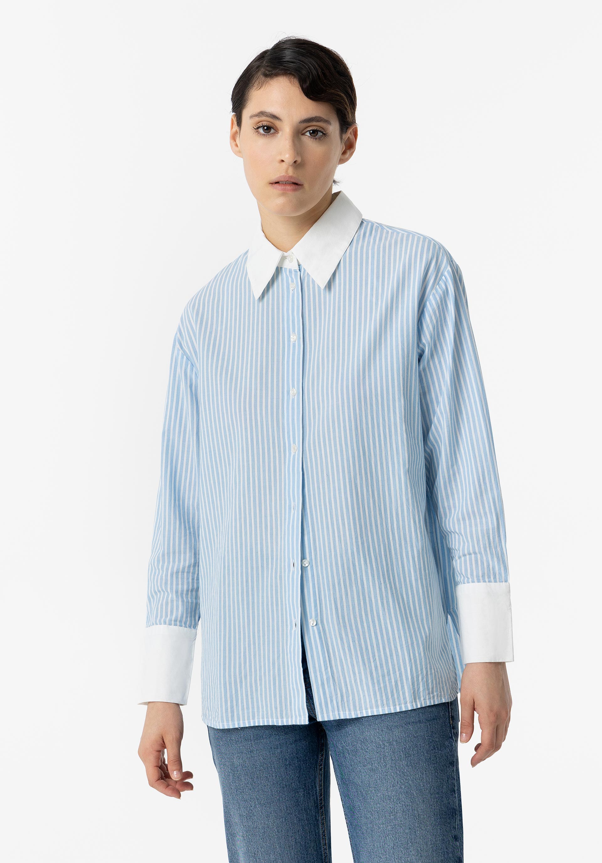 Camisa às Riscas
