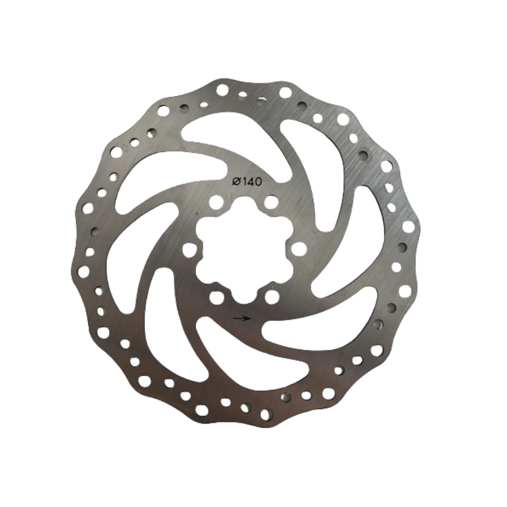 Disque de Frein Hexagonale 140mm Trottinette Électrique (Weebot, Kaabo, Zero, Speedtrott, Dualtron et autres...)