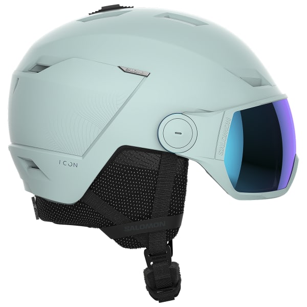 Casque de ski SALOMON ICON LT VISOR WHITE MO/UN ML B
