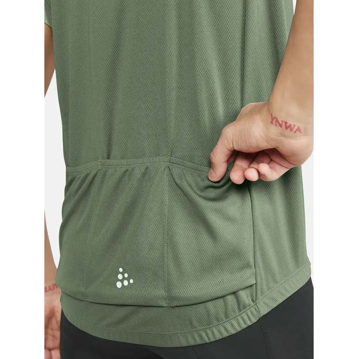Craft Core Endur Logo Fietsshirt Korte Mouwen Groen Heren