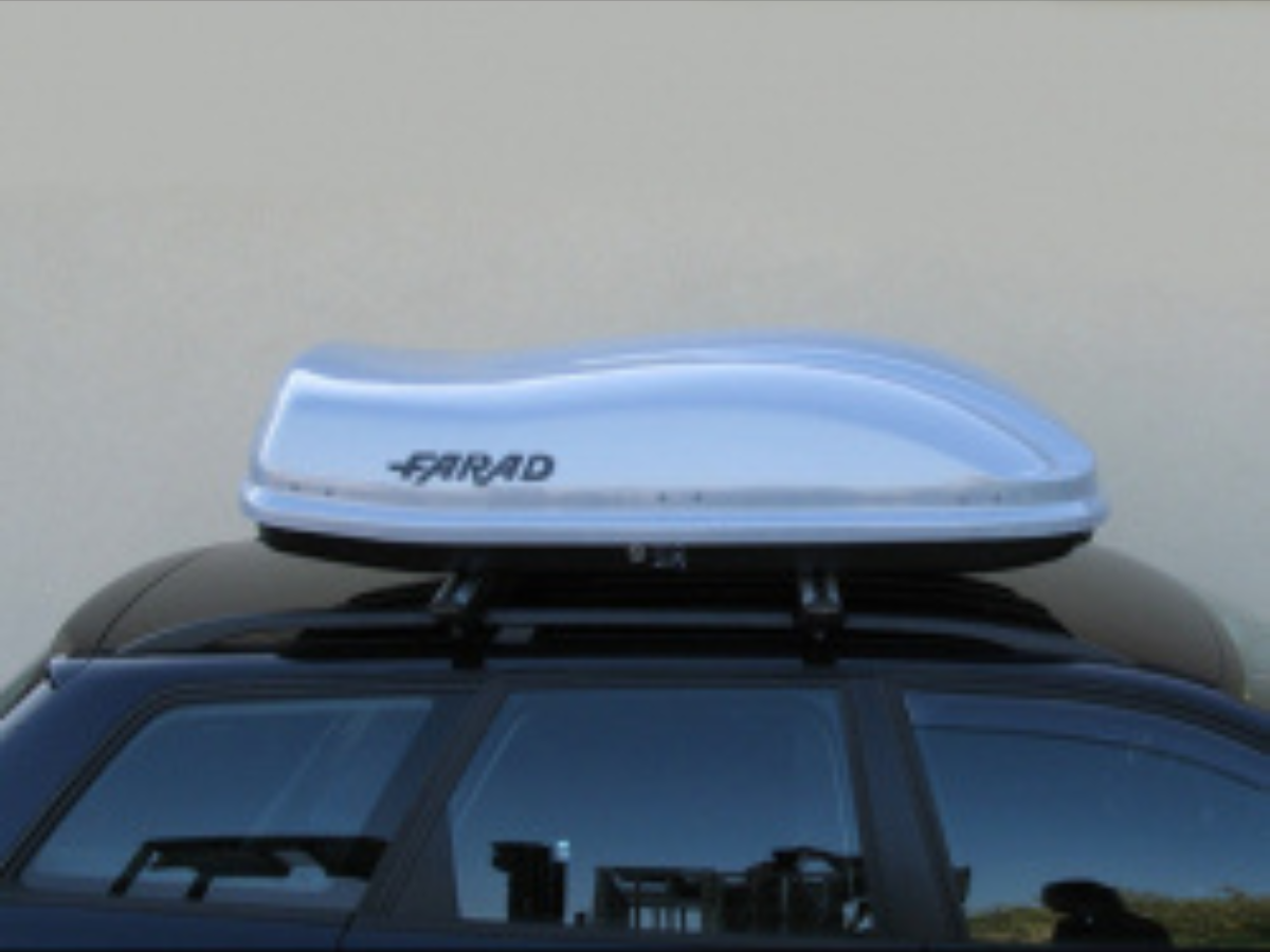 Farad Marlin N8 400 Liter dakkoffer - Silver