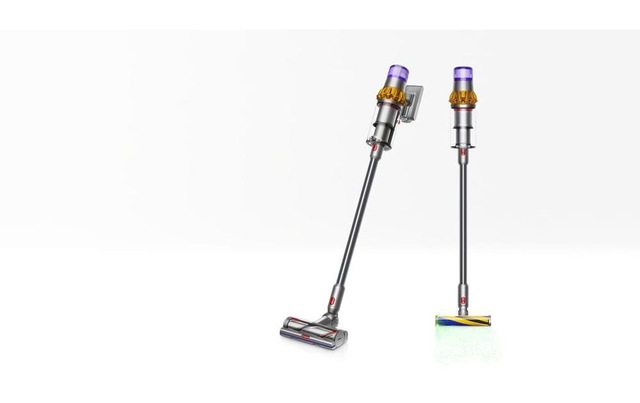 DYSON Akku-Hand-und Stielstaubsauger »V15 Detect Absolute (Gelb/Nickel)«