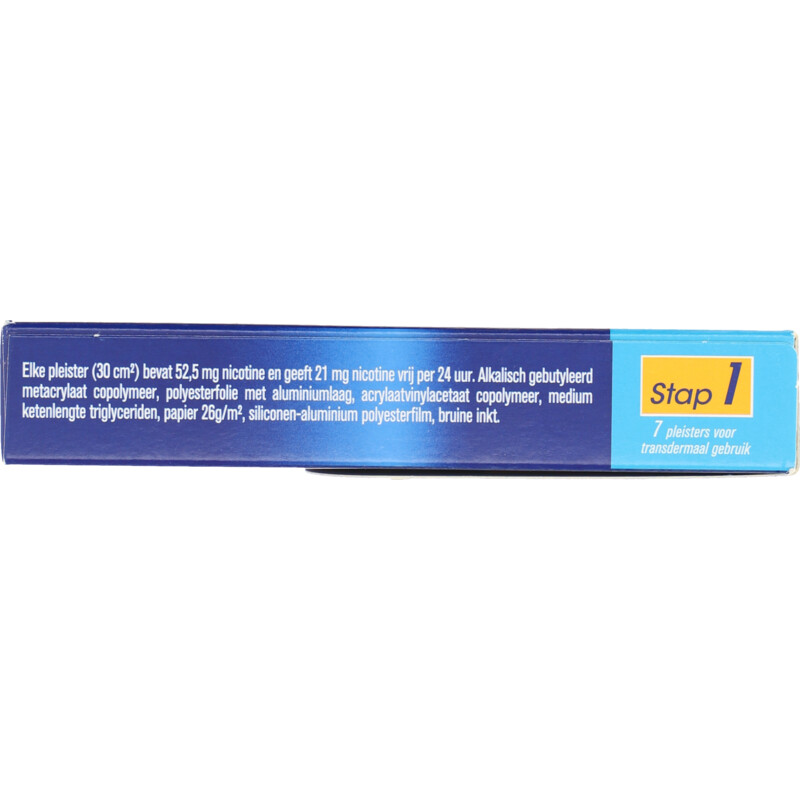Nicotinell Nicotine pleister 21mg stap 1