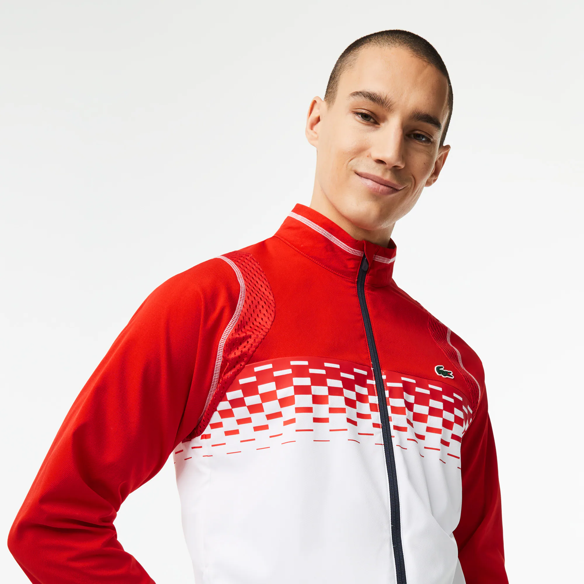Herren LACOSTE TENNIS x Daniil Medvedev Jogger-Set Trainingsanzug-Sets - Rot - Lacoste - Herren