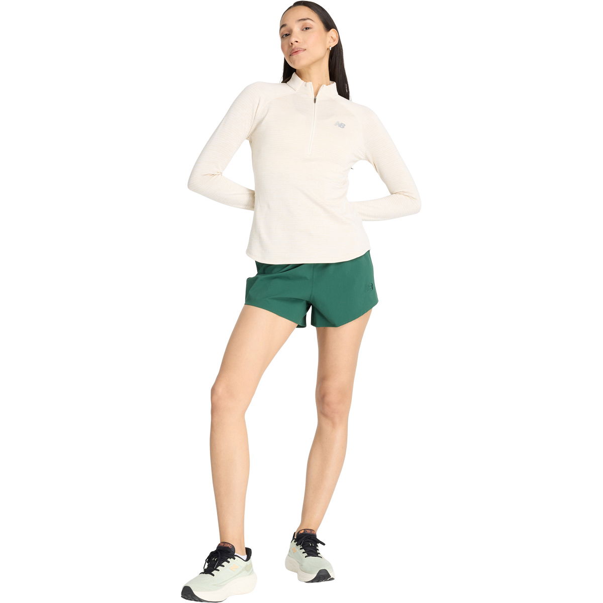 New Balance Athletics Heat Grid 1/2 Zip Træningstrøje Dame