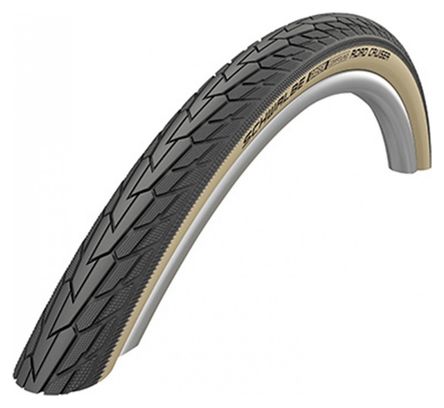 PNEU CITY 650 X 35B SCHWALBE HS484 ROAD CRUISER NOIR/BEIGE TR  (37-584)