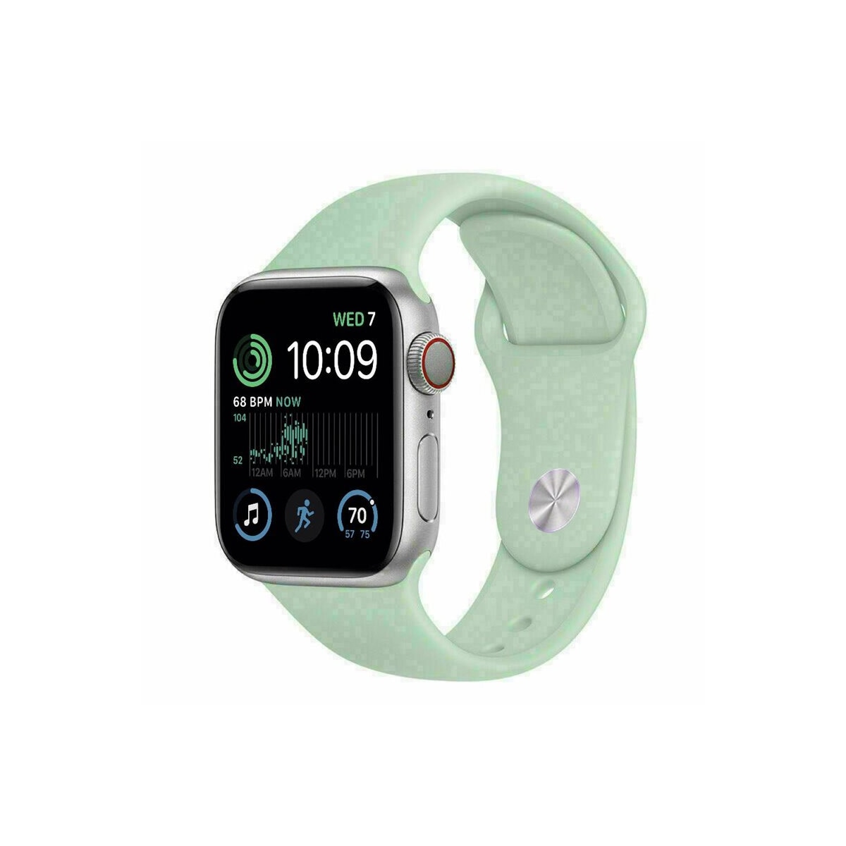 Sport Reim Apple Watch SE 2022 (40mm) - Lysegrønn
