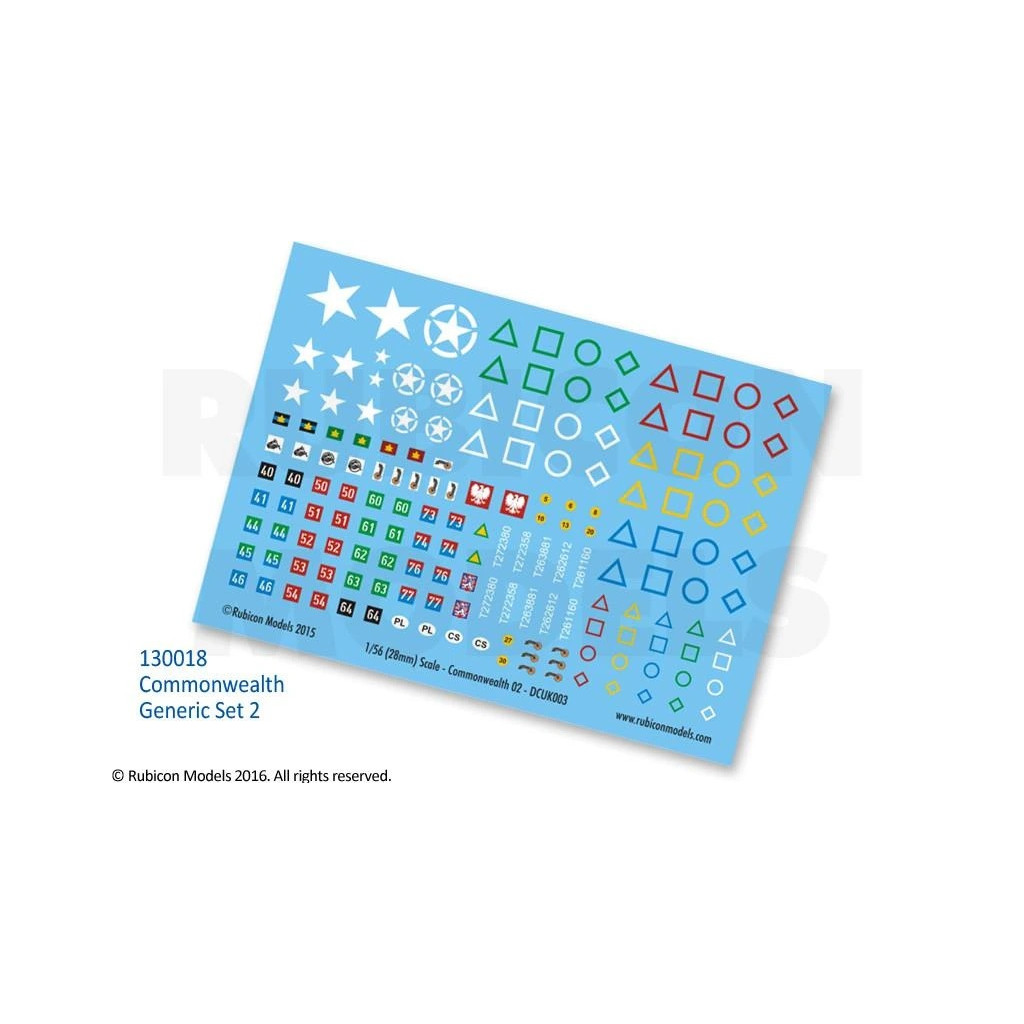 Commonwealth Generic Set 2