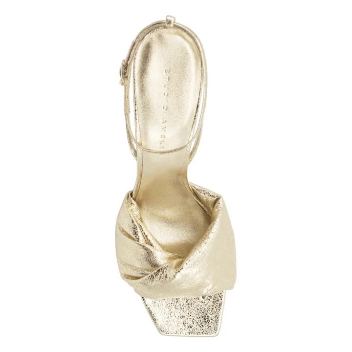 Studio Amélia Sandales Twisted 90 | Doré