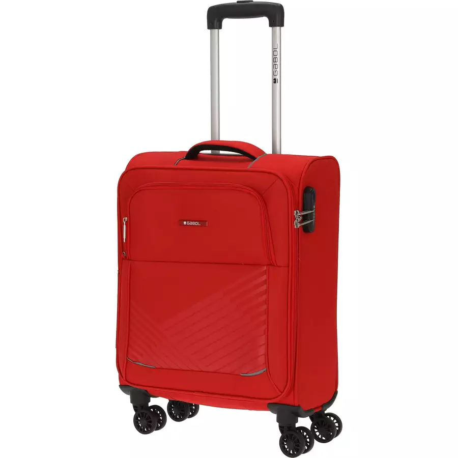Gabol Lisboa - 4-Rollen-Kabinentrolley 55 cm red