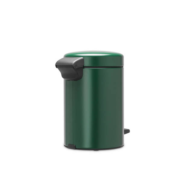 Brabantia newIcon pedaalemmer 3 liter met kunststof binnenemmer - Pine Green