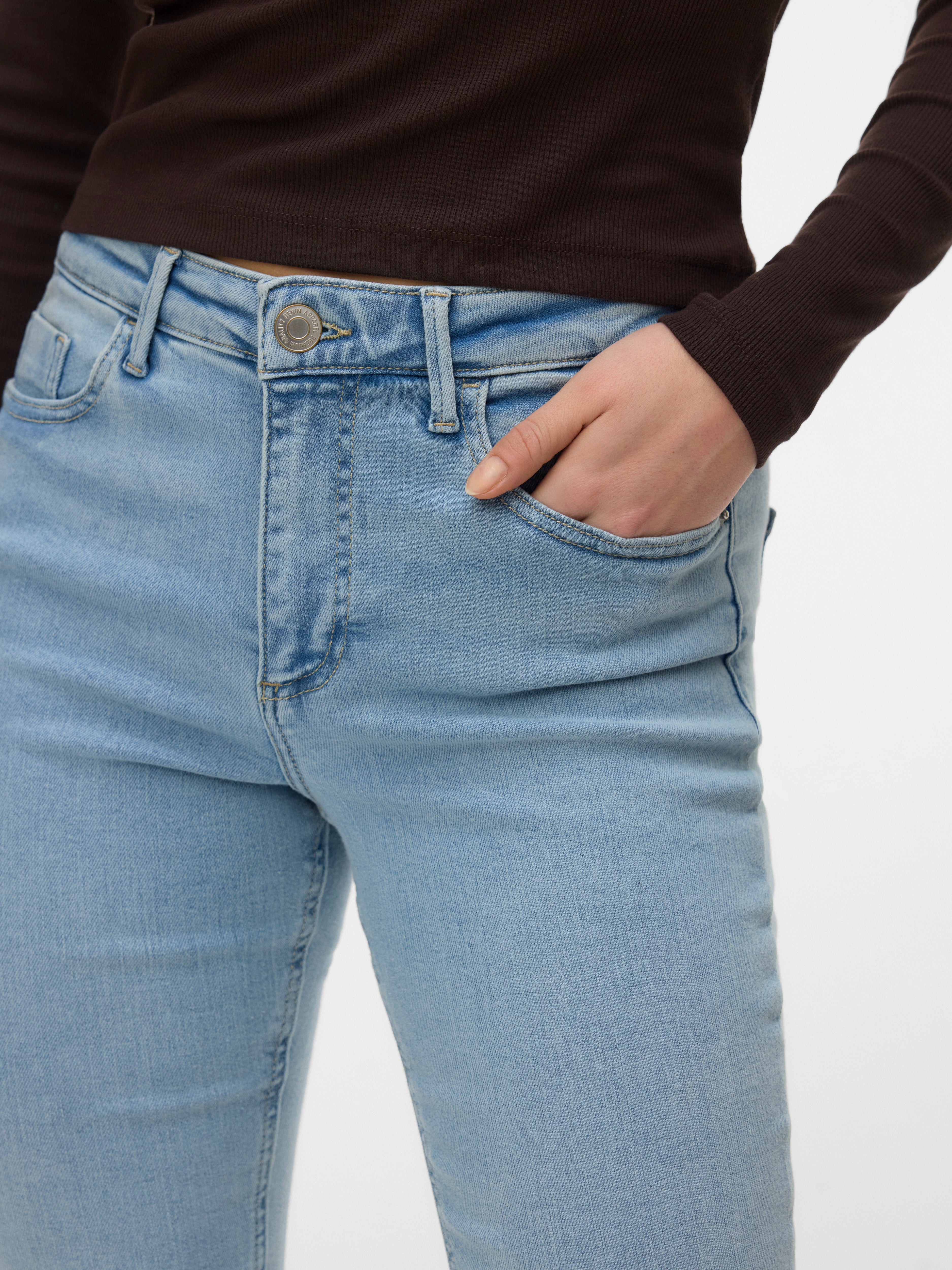 VMPOLLY Mid rise Skinny fit Jeans