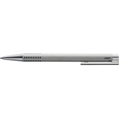 Stylo à bille rétractable logo brushed