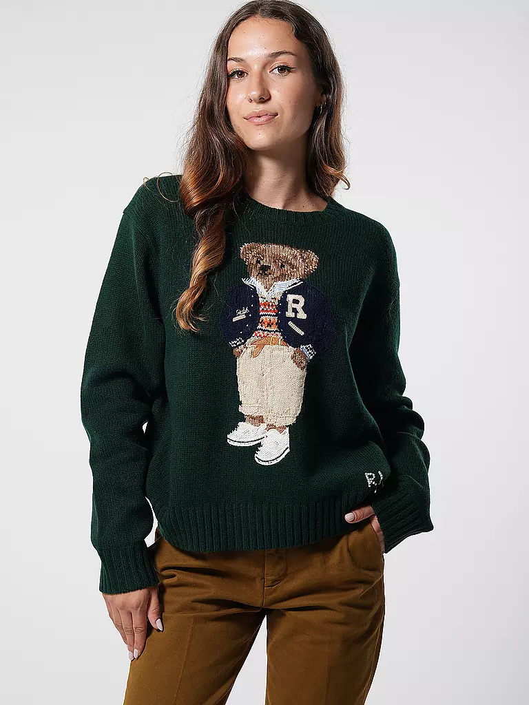POLO RALPH LAUREN Pullover dunkelgrün