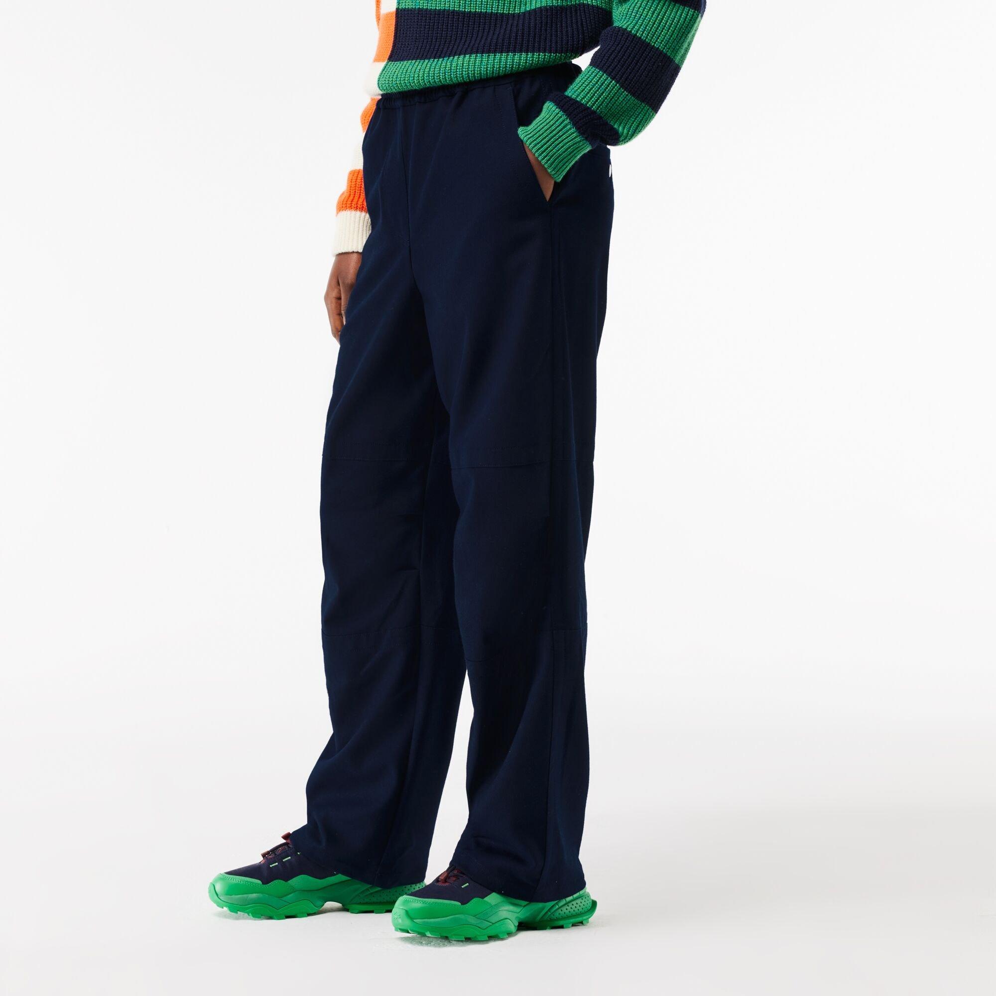 Lacoste Wide Leg Elasticated Waist Trousers