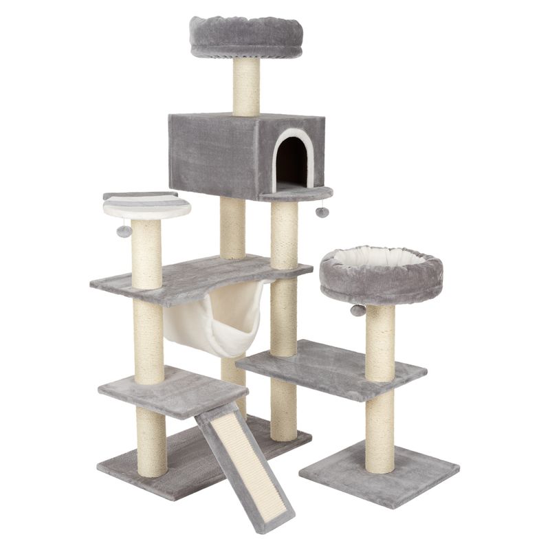 Arbre à chat Maison en pain d'épices XXL
