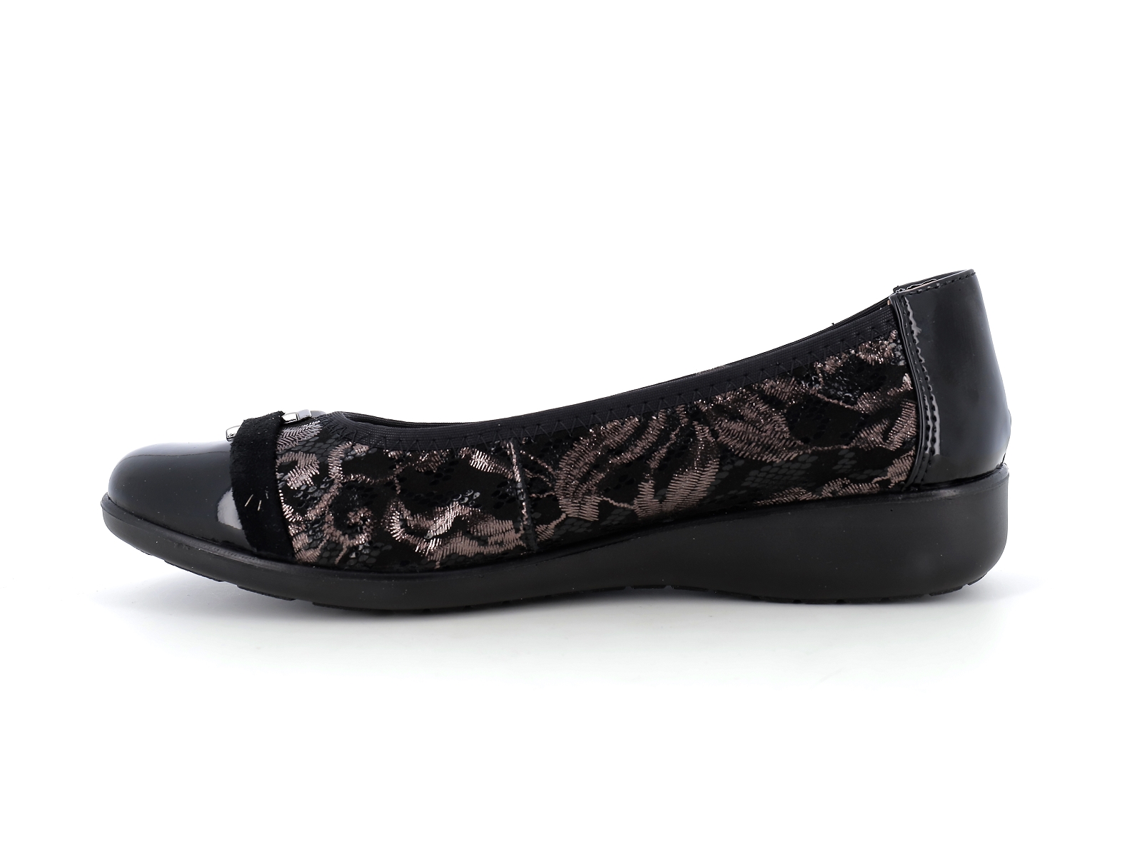 Inea-INDIRA Cuir Noir Bronze