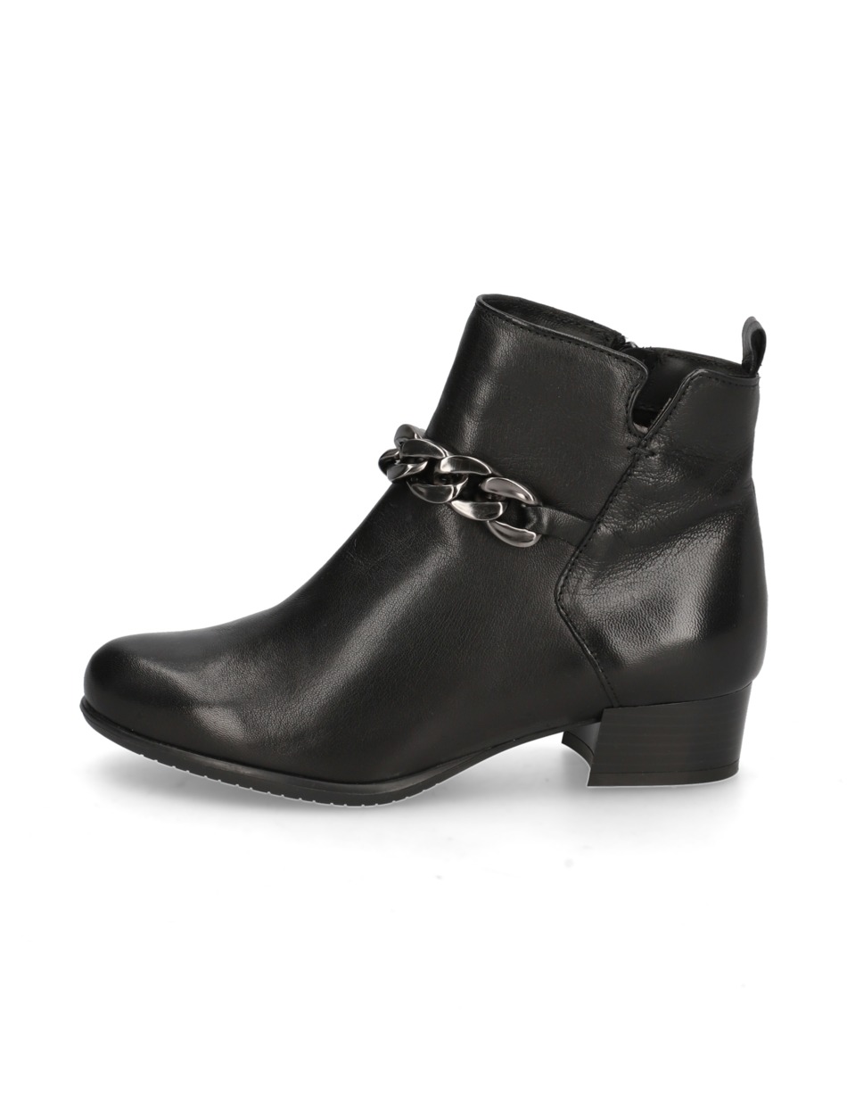 Glattleder Stiefelette