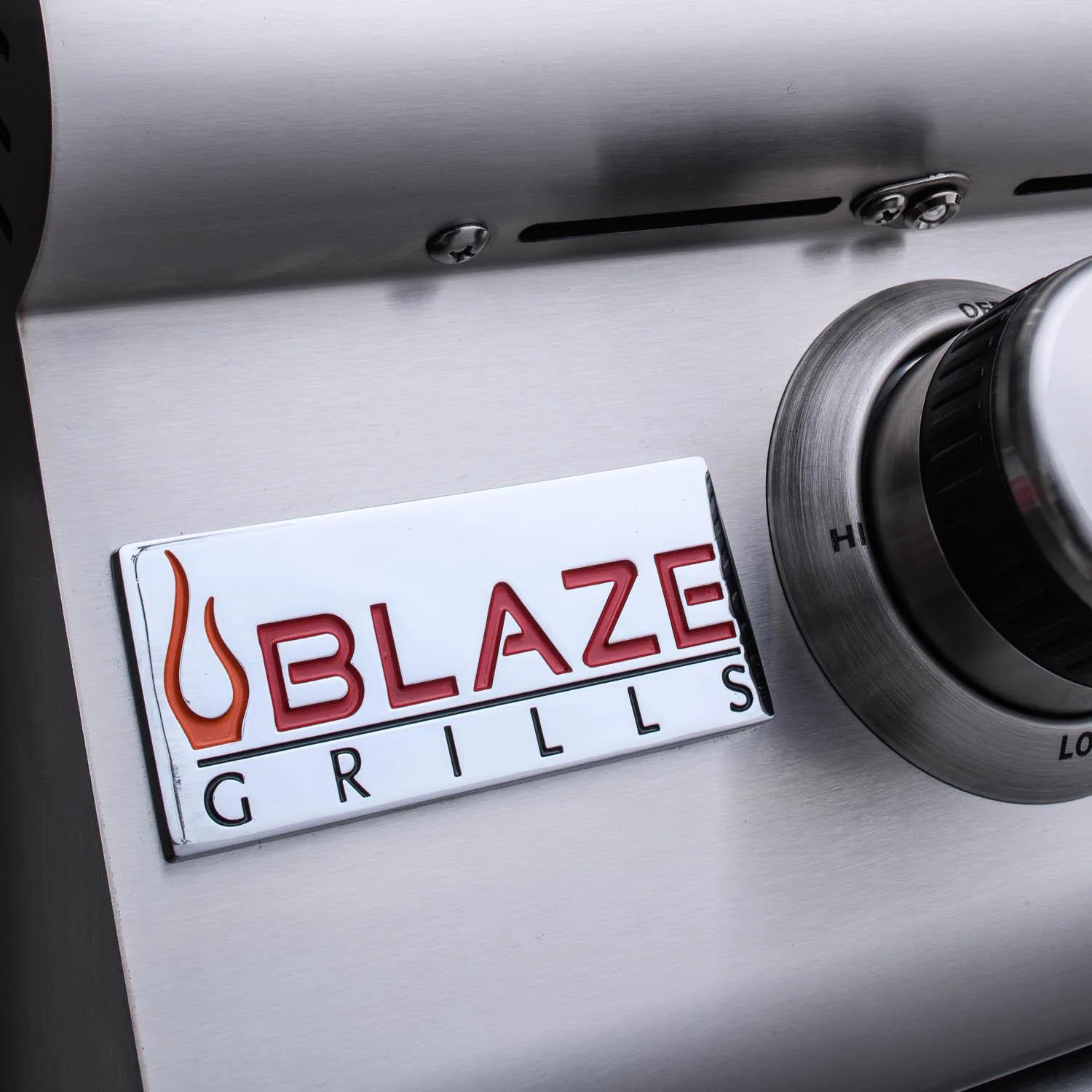 Churrasqueira a gás propano Blaze Premium LTE de 40 polegadas com 5 queimadores, queimador infravermelho traseiro e luzes de grelha - BLZ-5LTE2-LP
