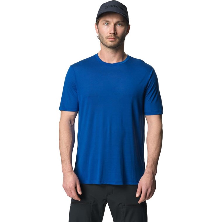 Houdini M's Tree Tee Tribe Blue