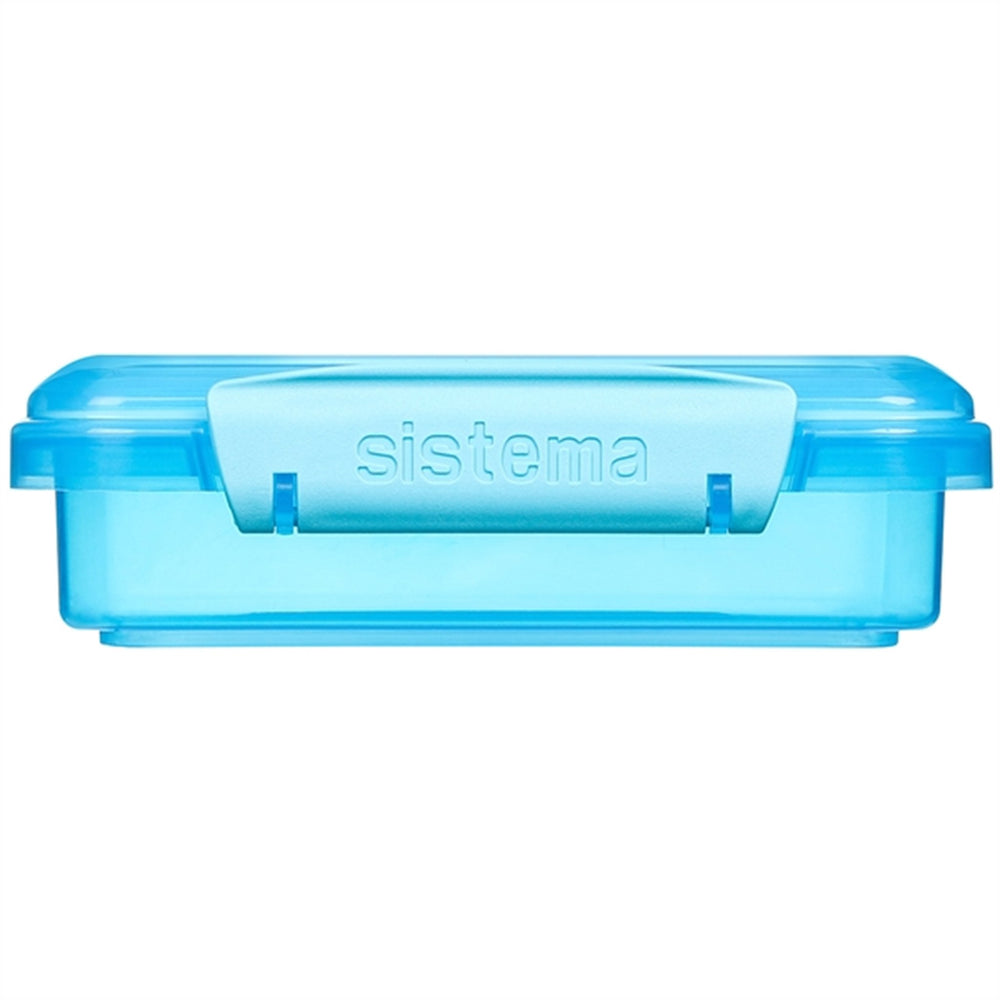 Køb Sistema Sandwich Box Madkasse 450 ml Blå