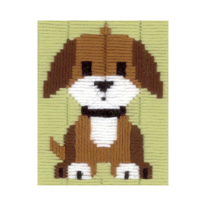 Vervaco-Kids borduurpakket hondje 12,5x16cm