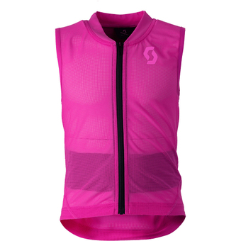 Scott Airflex Jr Weste Protektor Neon Pink Kinder