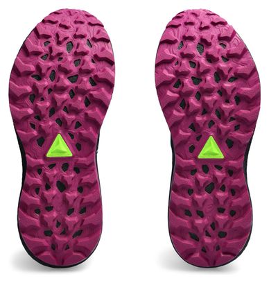 Chaussures de Trail Running Femme Asics Gel Trabuco 12 GTX Noir Rose