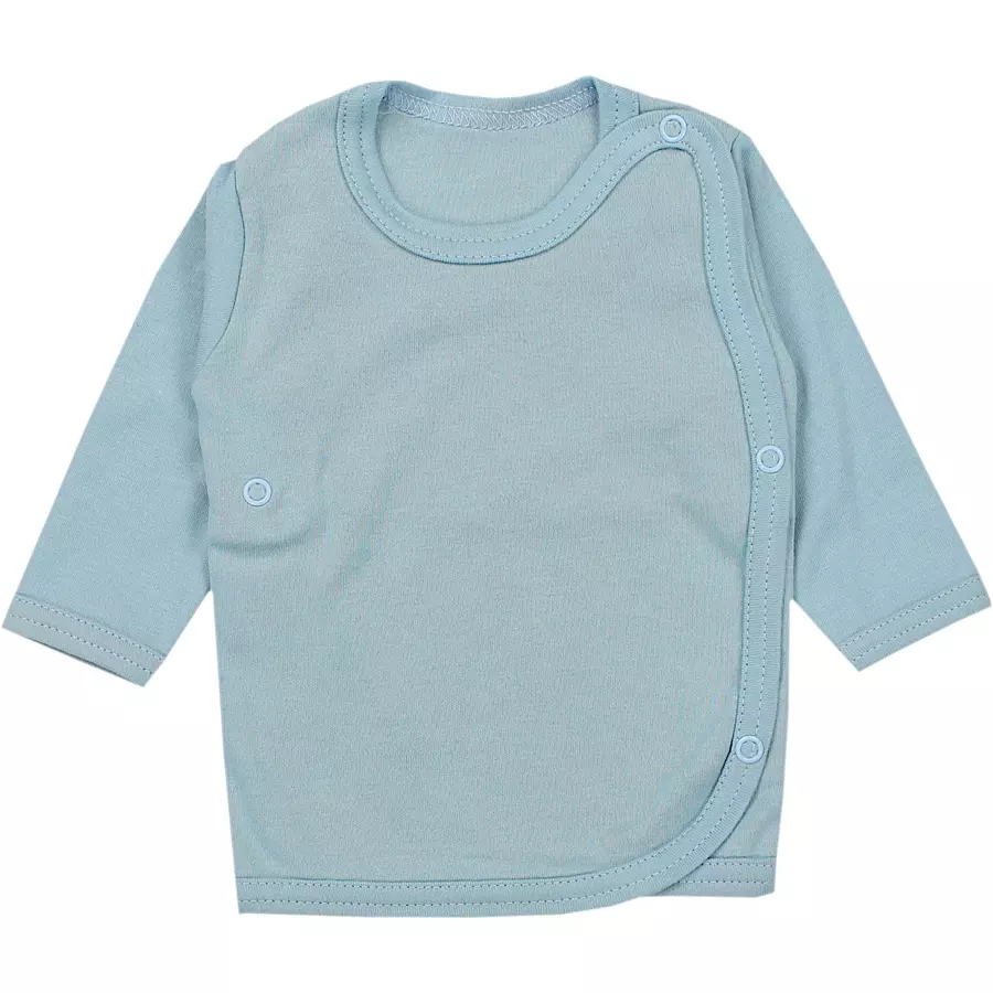 TupTam Baby Jungen Wickelshirt Langarm 5er Set blau