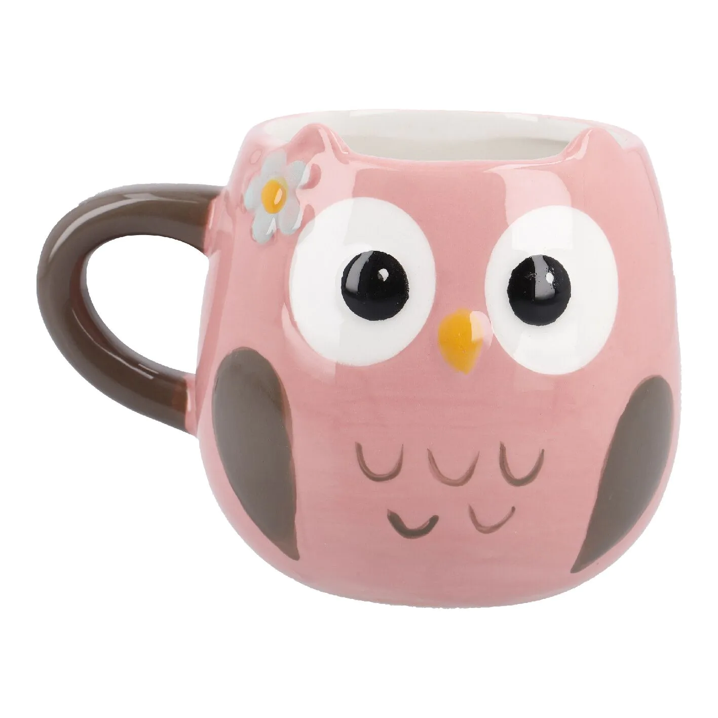 Becher Eule, rose