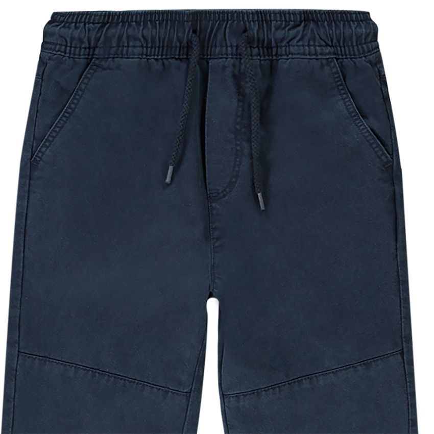 Pantalon forme jogger pour garçon - Bleu marine