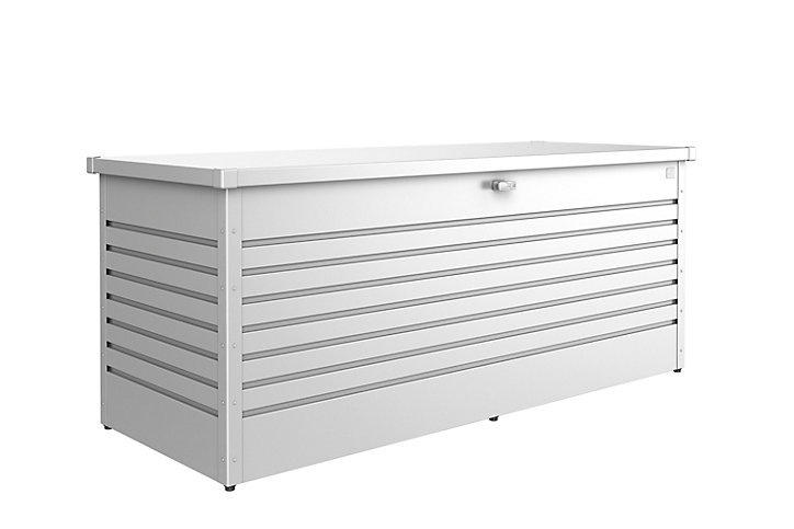 Coffre de jardin métal Biohort argent 1050L