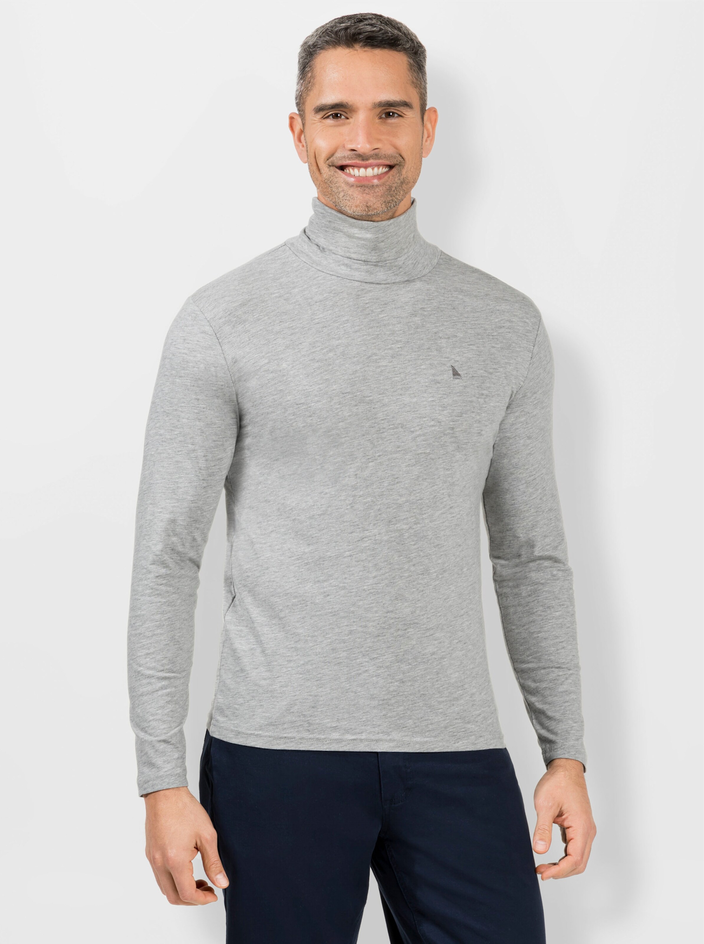 Rollkragen-Shirt