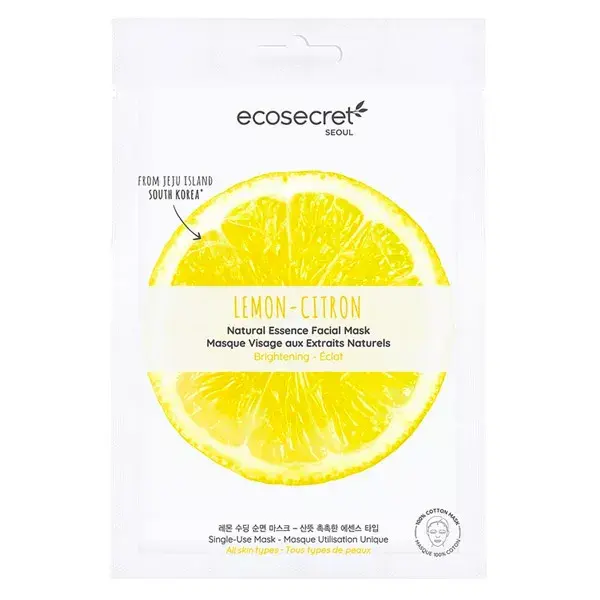 Máscara facial de limão Eco Secret 20ml