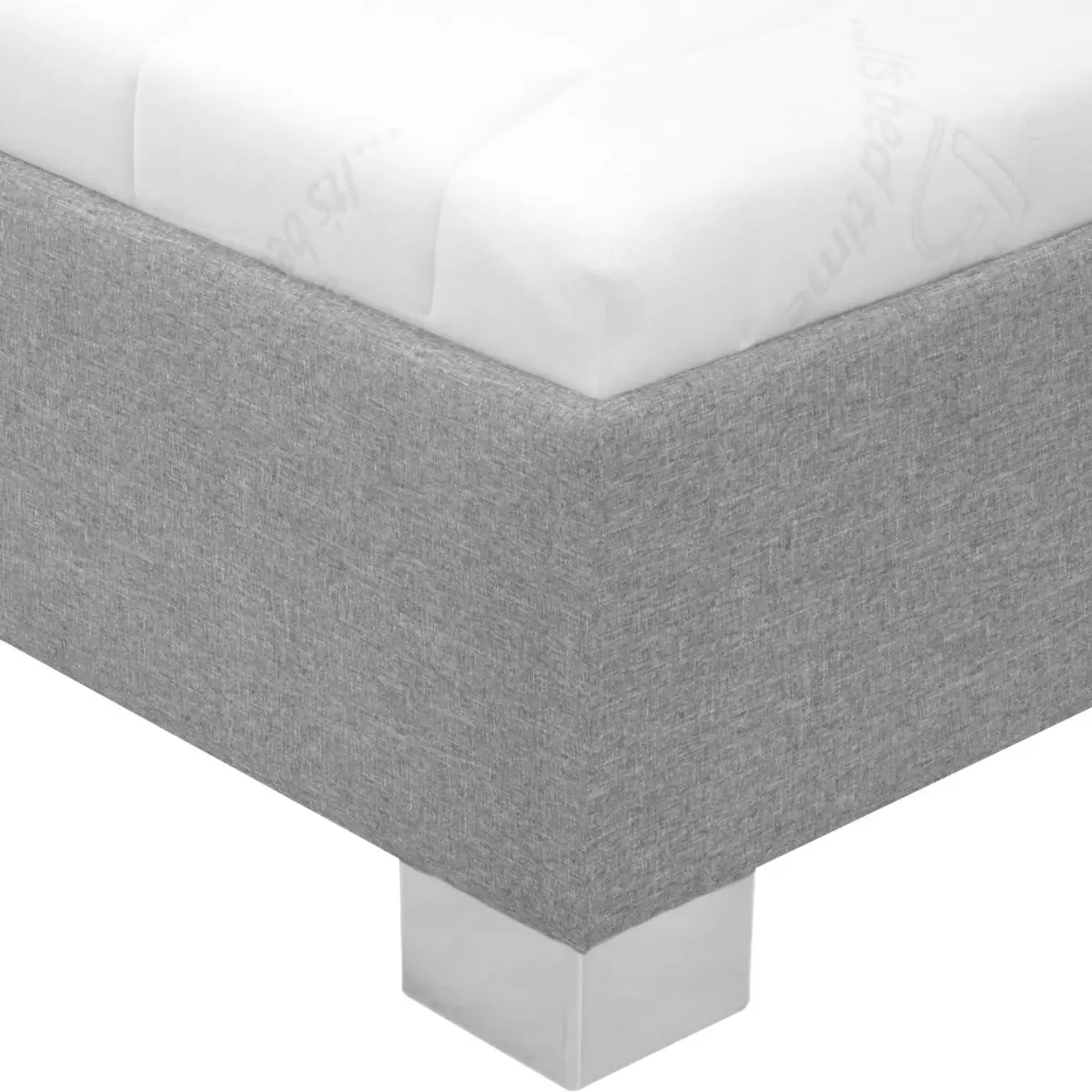 Polsterbett Stilo 140 x 200 Grau