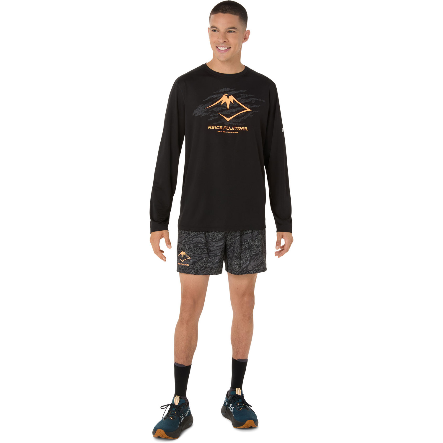 ASICS Fujitrail Logo Longsleeve T-Shirt Heren